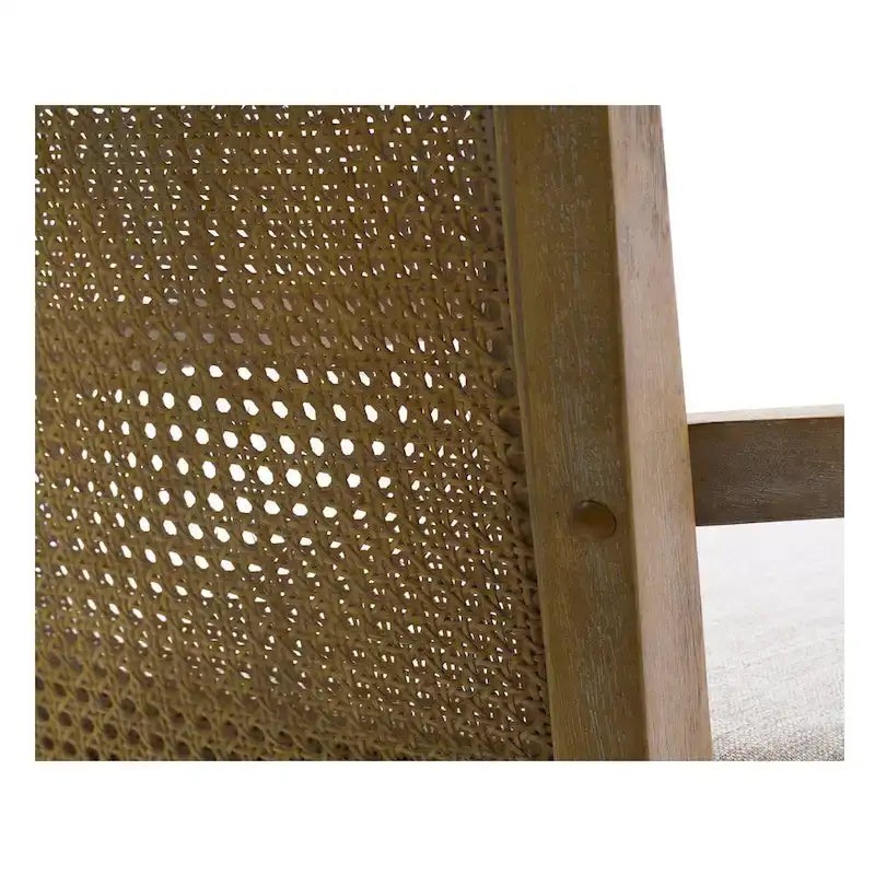 Cream Reclaimed Natural Cane Back Counter Stool