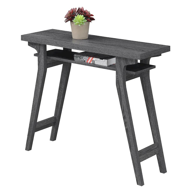 Console Table with Shelf - Contemporary Style