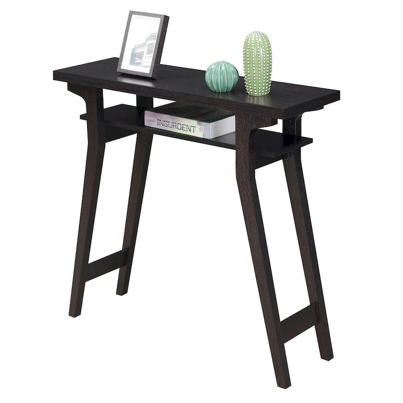 Console Table with Shelf - Contemporary Style