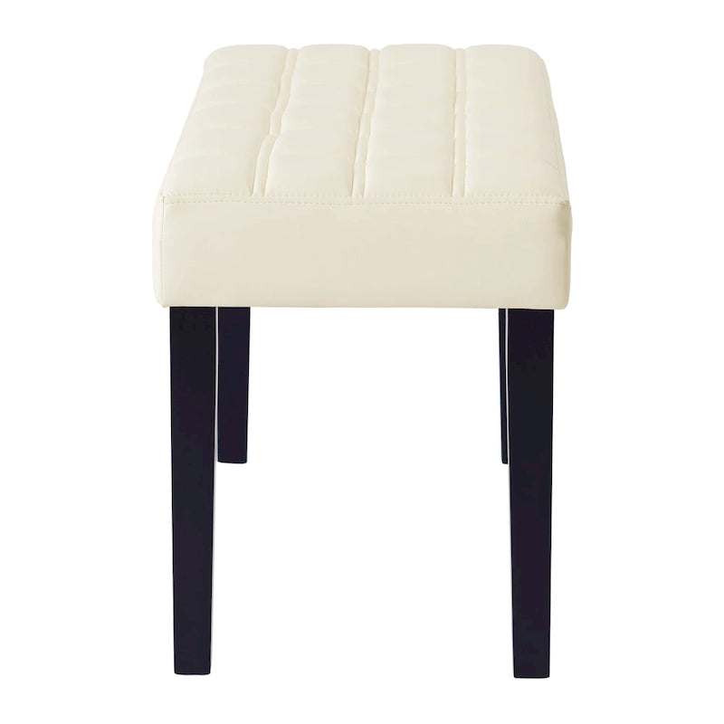 Multipurpose Entryway Bench in Vegan Leather