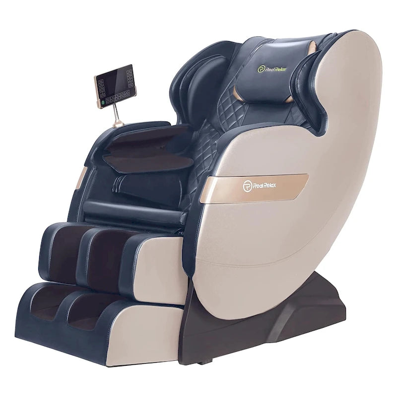 Full Body Massage Chair with LCD Screen, Dual-Core S Track & APP Control