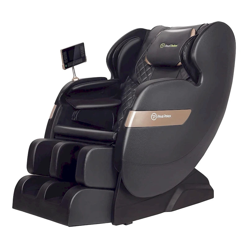 Full Body Massage Chair with LCD Screen, Dual-Core S Track & APP Control