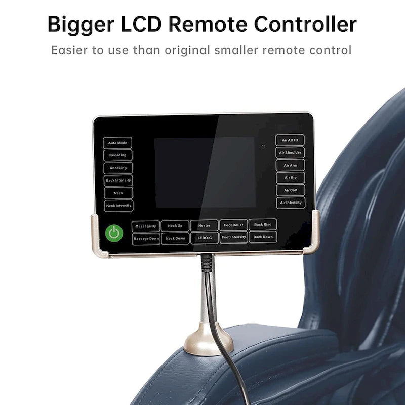 Full Body Massage Chair with LCD Screen, Dual-Core S Track & APP Control
