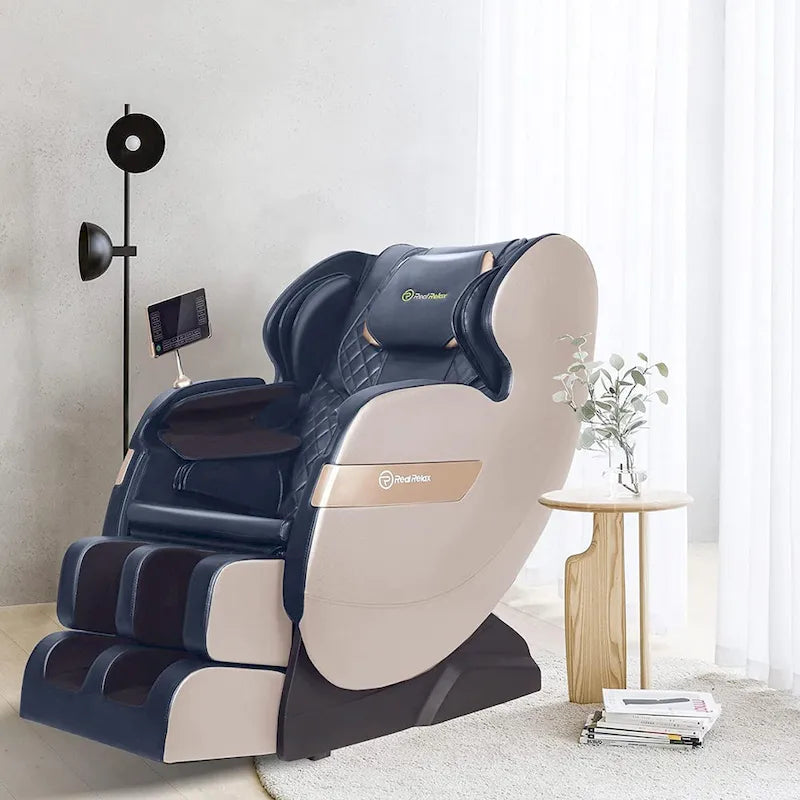 Full Body Massage Chair with LCD Screen, Dual-Core S Track & APP Control