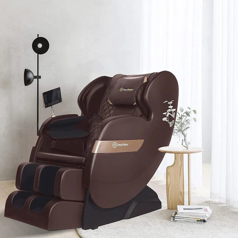 Full Body Massage Chair with LCD Screen, Dual-Core S Track & APP Control