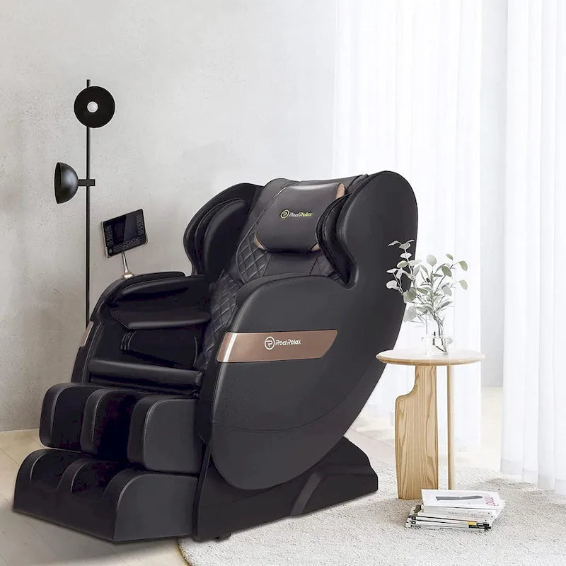 Full Body Massage Chair with LCD Screen, Dual-Core S Track & APP Control