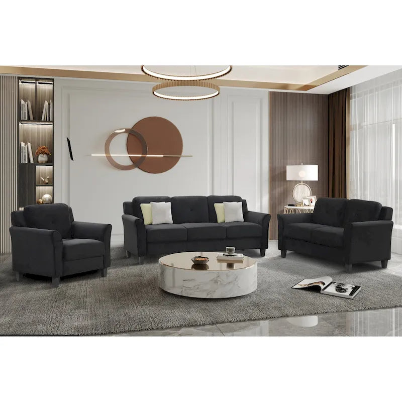 Double Seat Living Room Loveseat - 31.10 x 29.50 x 64.10