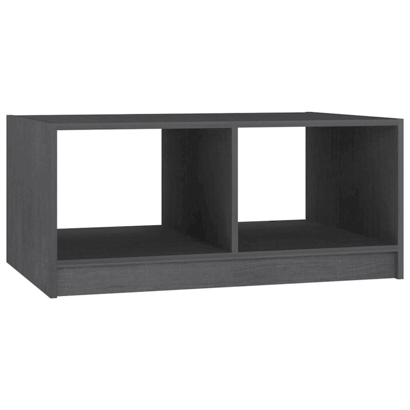 Solid Pinewood Coffee Table - 29.5" x 19.7" x 13.2"