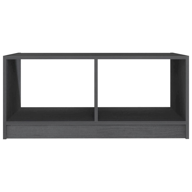 Solid Pinewood Coffee Table - 29.5" x 19.7" x 13.2"