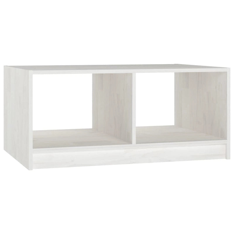 Solid Pinewood Coffee Table - 29.5" x 19.7" x 13.2"
