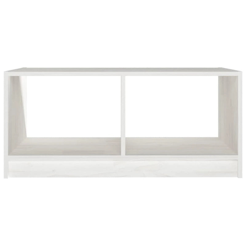 Solid Pinewood Coffee Table - 29.5" x 19.7" x 13.2"
