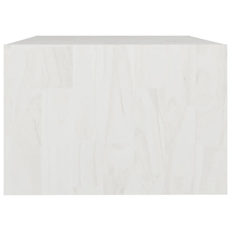Solid Pinewood Coffee Table - 29.5" x 19.7" x 13.2"