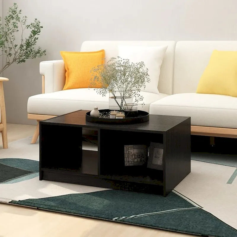 Solid Pinewood Coffee Table - 29.5" x 19.7" x 13.2"