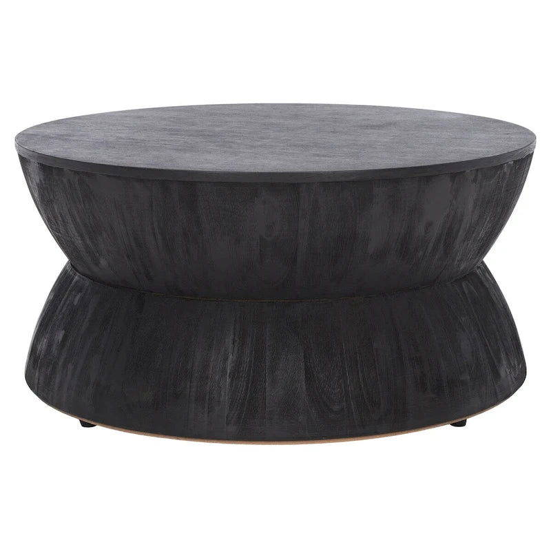 Modern Contemporary Round Coffee Table - 30W x 30L x 14H
