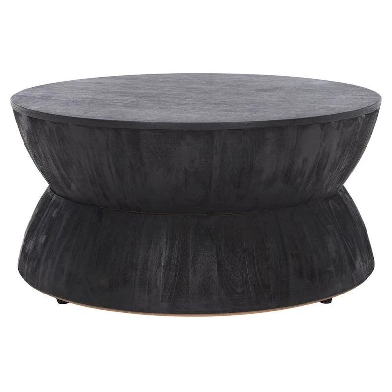 Modern Contemporary Round Coffee Table - 30W x 30L x 14H