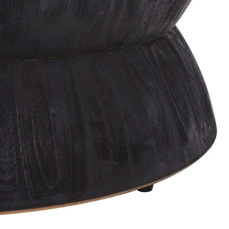Modern Contemporary Round Coffee Table - 30W x 30L x 14H