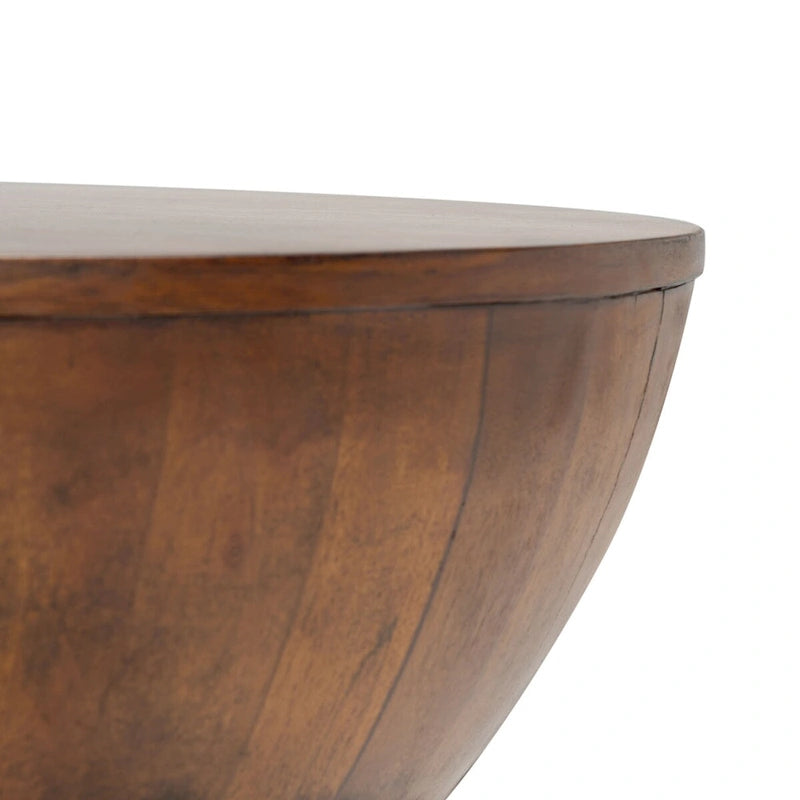 Modern Contemporary Round Coffee Table - 30W x 30L x 14H