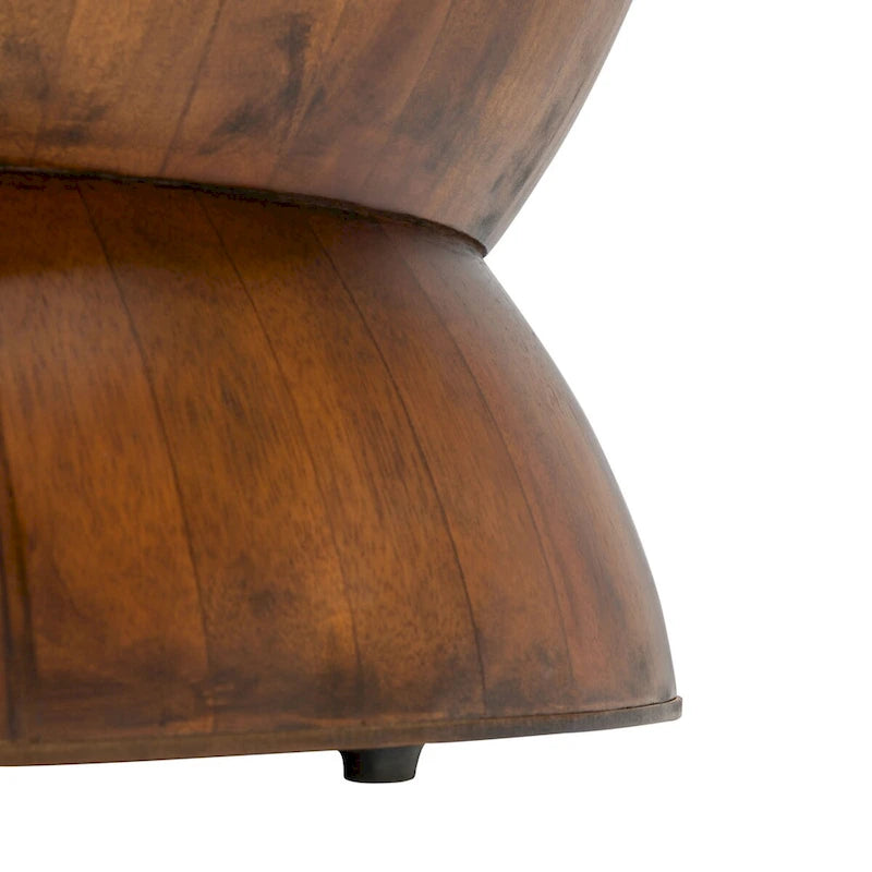 Modern Contemporary Round Coffee Table - 30W x 30L x 14H