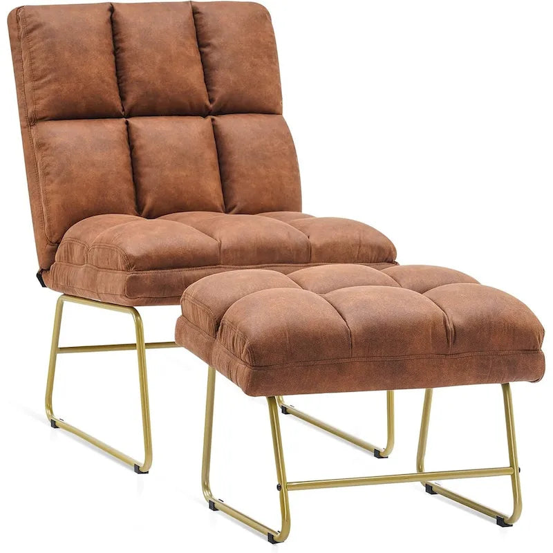 Accent Chair with Ottoman - Lounge Chair