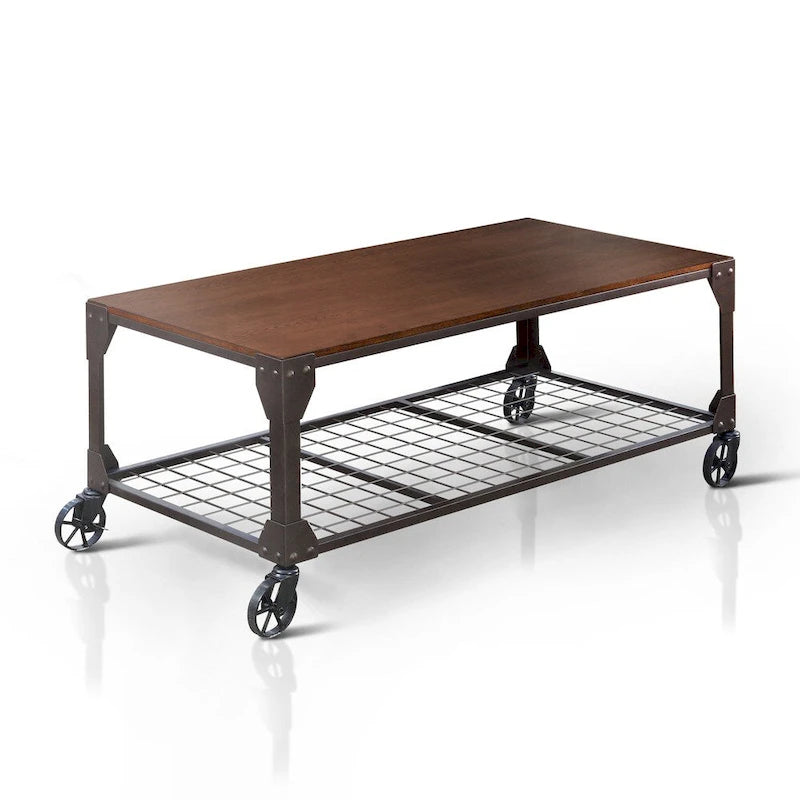 48-inch Casters Coffee Table