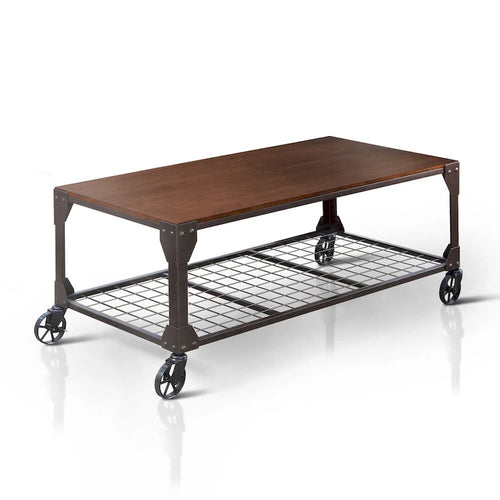 48-inch Casters Coffee Table